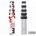 Muya G71003-5m Leveling Staff E/0.5CM, Zero At The Bottom