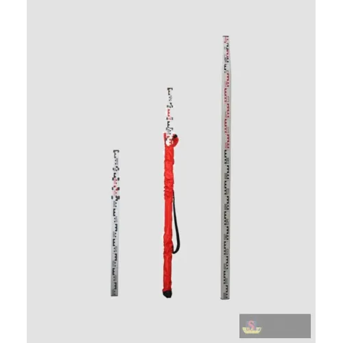 Muya G71003-5m Leveling Staff E/0.5CM, Zero At The Bottom