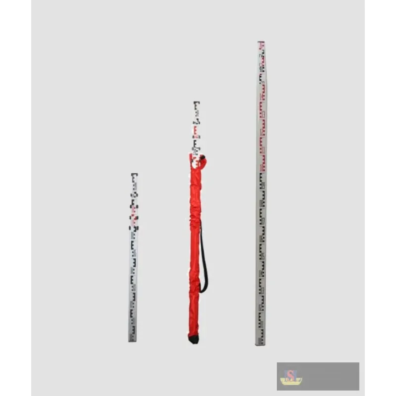 Muya G71003-5m Leveling Staff E/0.5CM, Zero At The Bottom