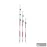 SinoGnss Quick Change Aluminum Prism Pole With Fixed Tip, Length 1.7-5m