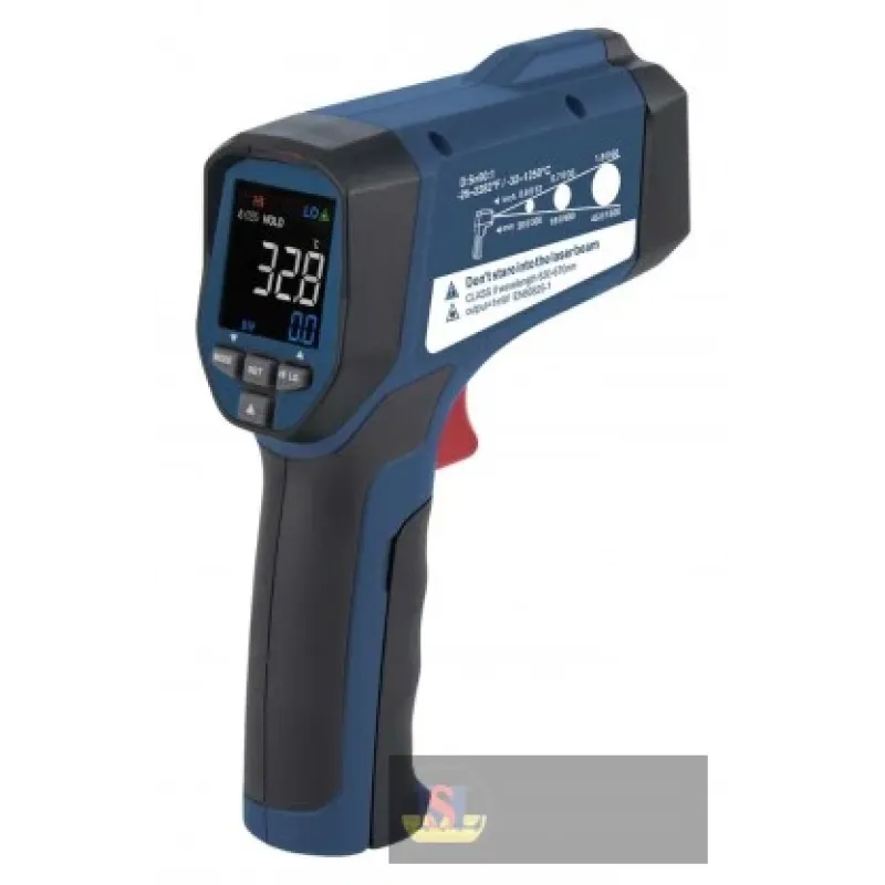 Reed R2330 Ir Thermometer, Professional, 50:1, -26/2282f, -32/1250c