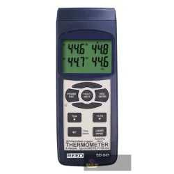 Reed Sd-947 Thermometer, Thermocouple, 4-ch, Rtd 2-ch, Data Logger