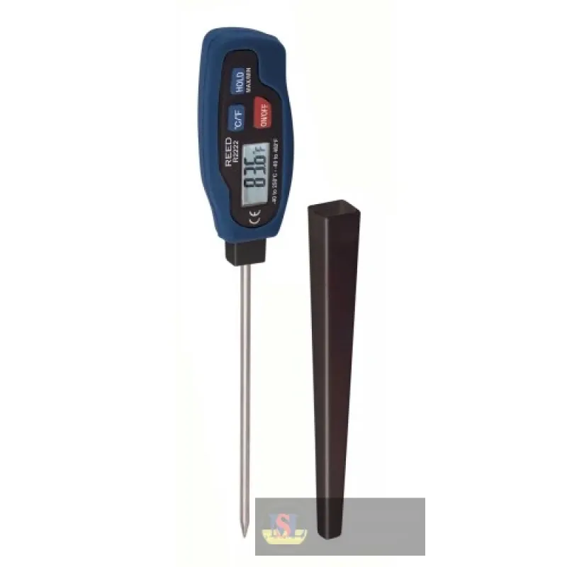Reed R2222 Thermometer, Digital Stem, -40/450f, -40/230c