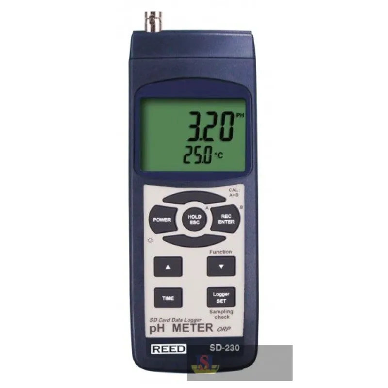 Reed Sd-230 Ph/orp Meter, Data Logger