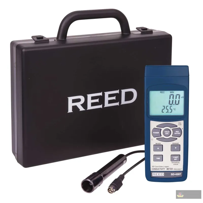 Reed Sd-4307 Conductivity/tds/salinity Meter, Data Logger