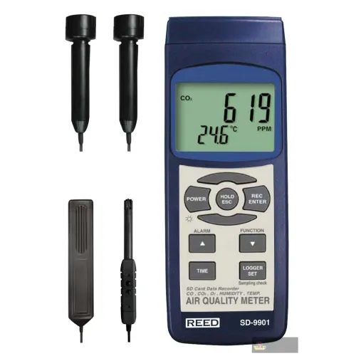 Reed Sd-9901 Air Quality Meter, Data Logger