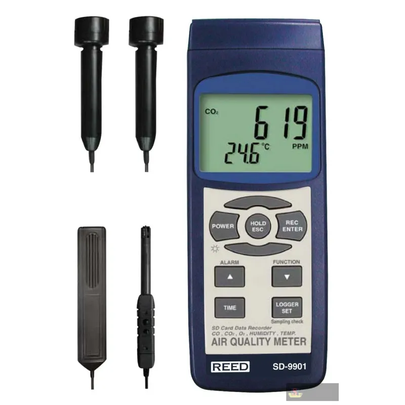 Reed Sd-9901 Air Quality Meter, Data Logger