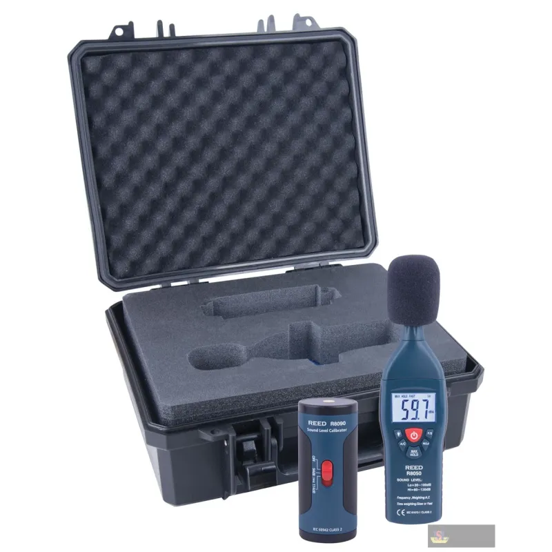 Reed R8050-kit Sound Level Meter & Calibrator, Kit