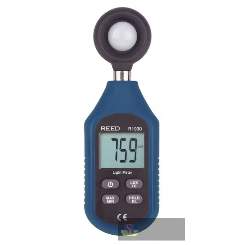 Reed R1930 Light Meter, 200,000 Lux, Compact