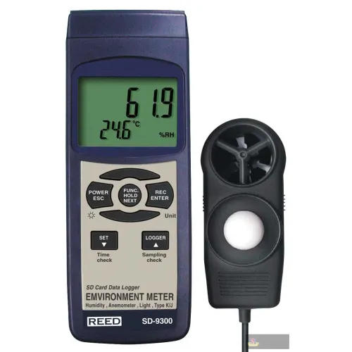 Reed Sd-9300 Multifunction Meter, Data Logger, 7 in 1