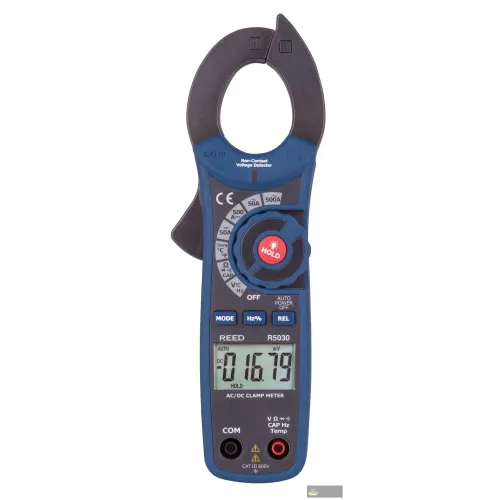 Reed R5030 Clamp Meter, 500a Ac/dc W/temp