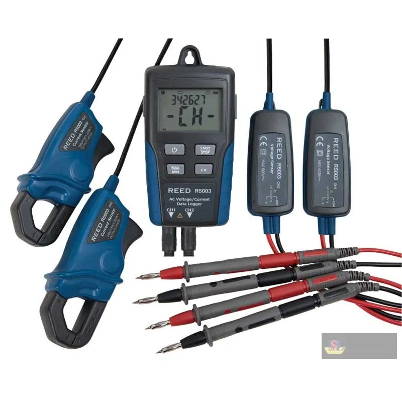 Reed R5003 Ac Voltage/current Data Logger, 2-ch