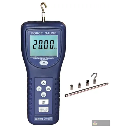 Reed Sd-6020 Force Gauge, 20kg, Data Logger