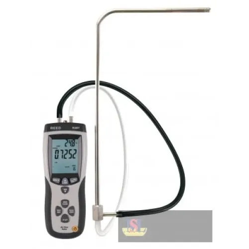 Reed R3001 Anemometer/manometer, Pitot Tube, 80.0m/s/±5000pa
