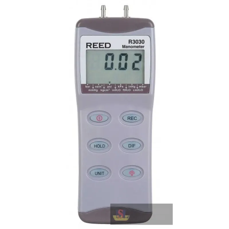 Reed R3030 Manometer, 30psi