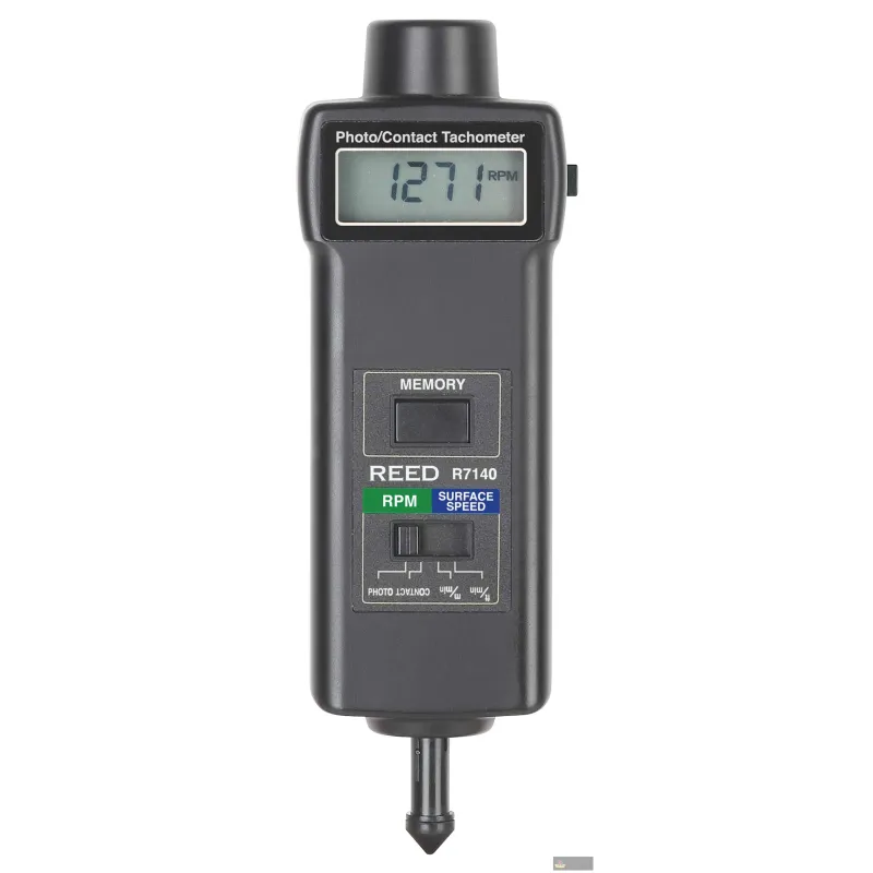 Reed R7140 Tachometer, Photo/contact, 99,999 Rpm/19,999 Rpm