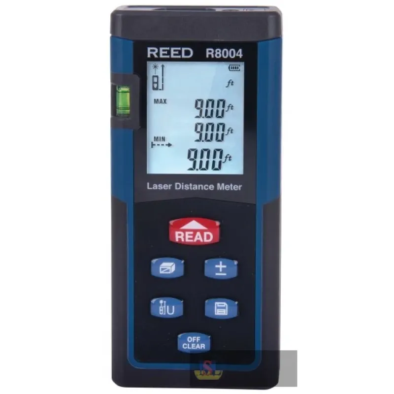 Reed R8004 Laser Distance Measurer 131ft, 40m