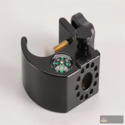 Muya G61102 Quick Release Pole Bracket with Vial & Compass