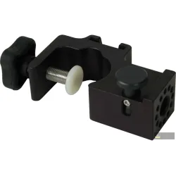 Muya G62006 Anodized Aluminum Pole Bracket with Stainless Steel Clamp Screw