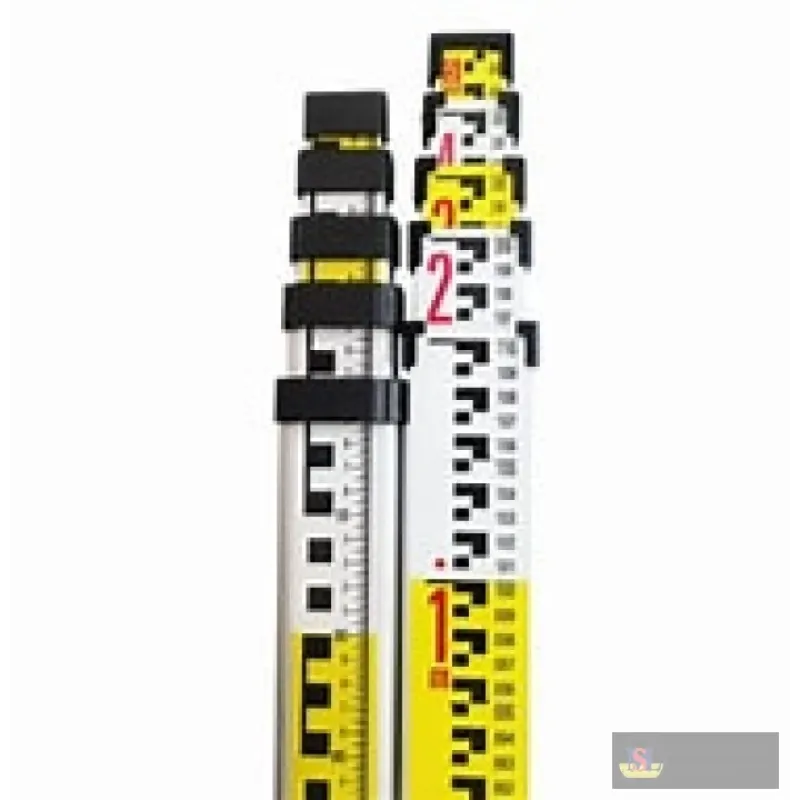 Muya G71005-5m Leveling Staff E/MM, Zero At The Bottom