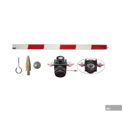 Muya G31022 25.4mm Sliding Mini-prism System with Pin Poles