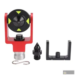 Muya G31020 25.4mm Mini-prism with Anodized Aluminum Holder