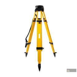 Muya G21019 Heavy Duty Fiber Glass Flat Head Dual Lock Tripod, Black