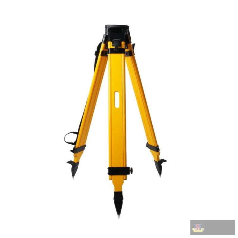 Muya G21033-c Fiber Glass Flat Head Dual Lock Tripod, Black