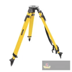 Muya G22000 Heavy Duty Fiber Glass Round Head Dual Lock Tripod, Black