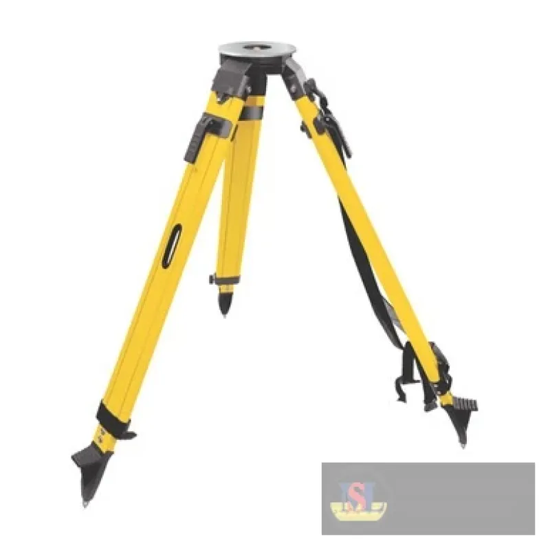 Muya G22000 Heavy Duty Fiber Glass Round Head Dual Lock Tripod, Black