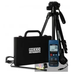 Reed R4500sd-kit2 Data Logging Hot Wire Thermo-anemometer with Tripod, Sd Card and Power Adapter