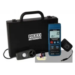 Reed R4700sd-kit Data Logging Environmental Meter with Power Adapter and Sd Card