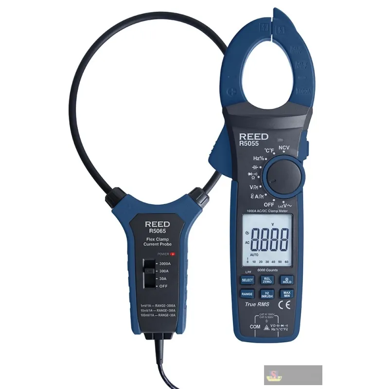 Reed R5055-kit Clamp Meter W/flex Clamp