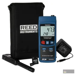 Reed R6050sd-kit Data Logging Thermo-hygrometer with Power Adapter and Sd Card