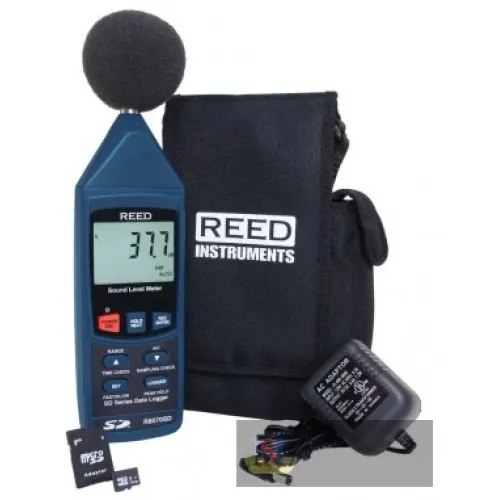 Reed R8070sd-kit Data Logging Sound Meter with Adapter and Sd Card