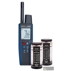 Reed R9905-kit Air Quality Meter W/calibration Humidity Standards