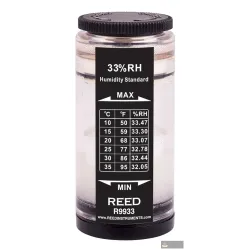 Reed R9933 33% Humidity Standard for R6001/sd-3007/8706/r6200/r9900/r9905/r6050sd