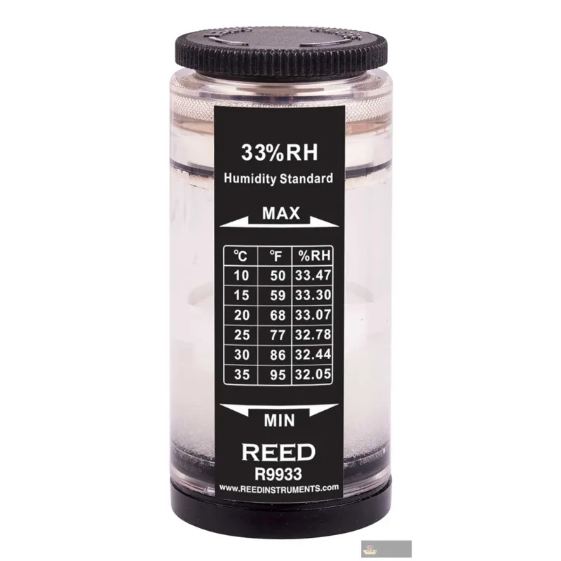 Reed R9933 33% Humidity Standard for R6001/sd-3007/8706/r6200/r9900/r9905/r6050sd