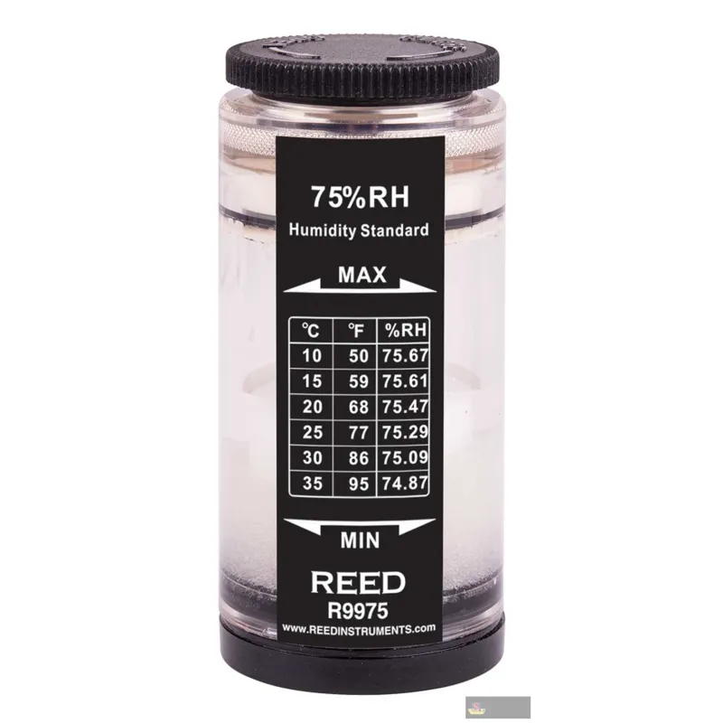 Reed R9975 75% Humidity Standard for R6001/sd-3007/8706/r6200/r9900/r9905/r6050sd