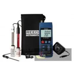 Reed R3000sd-kit3 Data Logging Ph/orp Meter with Ph/orp Electrodes, Temp Probe, Sd Card and Power Ad