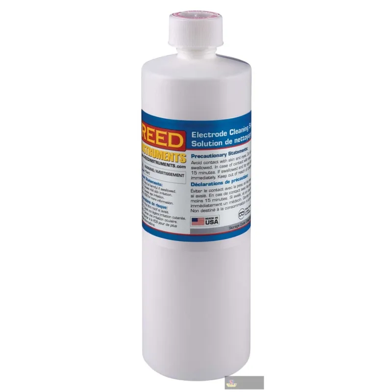 Reed R1425 Electrode Cleaning Solution, 16.9 Fl Oz. (500ml)
