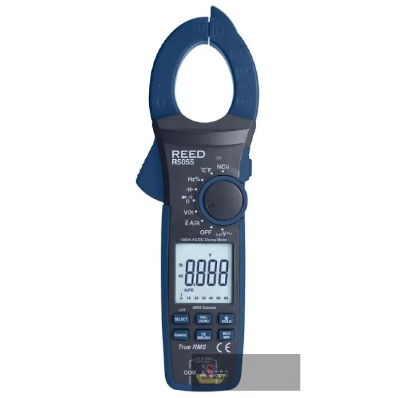 Reed R5055 Clamp Meter Trms, 1000a Ac/dc W/temp