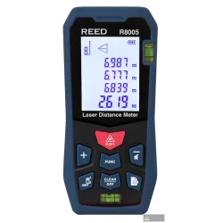Reed R8005 Laser Distance Measurer 164ft, 50m