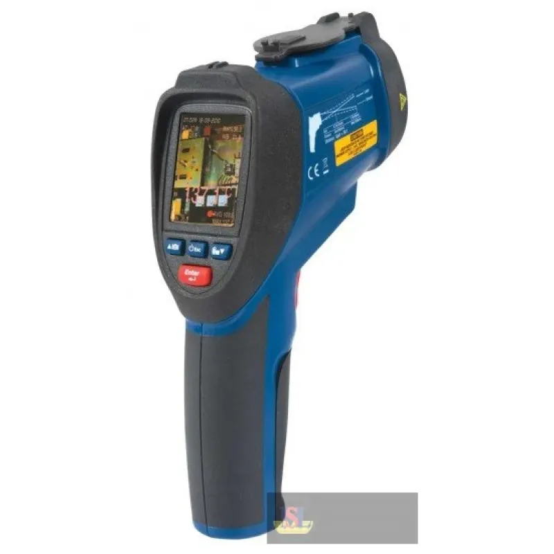 Reed R2020-nist Ir Thermometer, Video Data Logger W/ Sd Card W/nist Cert