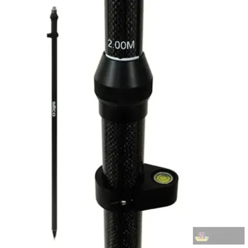 Muya G61002 Carbon Fiber Rover Rod 3.6m, Black