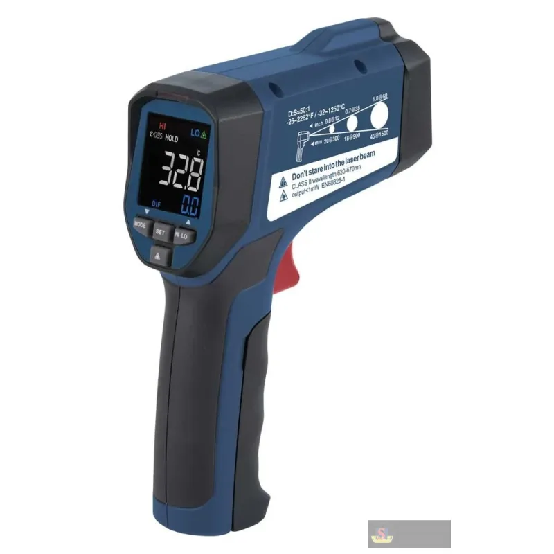 Reed R2330-nist Ir Thermometer, Professional, 50:1, -26/2282°f, -32/1250°c W/nist Cert