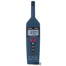 Reed R6001-nist Thermo-hygrometer, 0/100%rh, -4/140°f, -20/60°c W/nist Cert