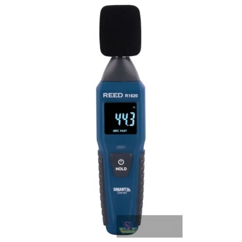 Reed R1620-kit Sound Level Meter, Bluetooth Smart Series W/calibrator, Cal. Screwdriver and Carrying Case