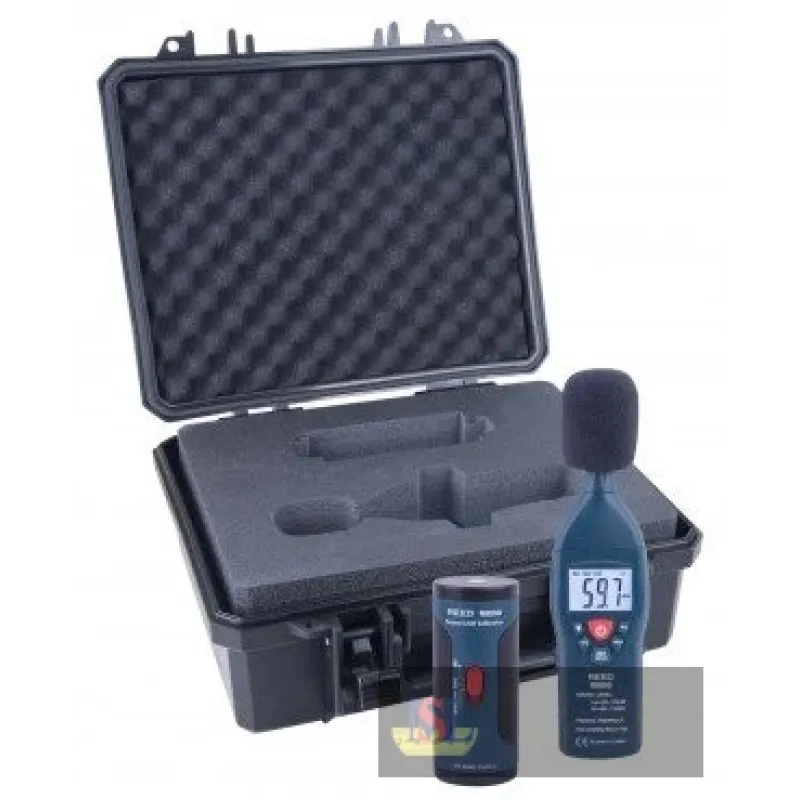 Reed R8050-kit-nist Sound Level Meter & Calibrator Kit W/nist Cert