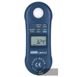 Reed Lm-81lx-nist Light Meter, 20,000 Lux W/nist Cert